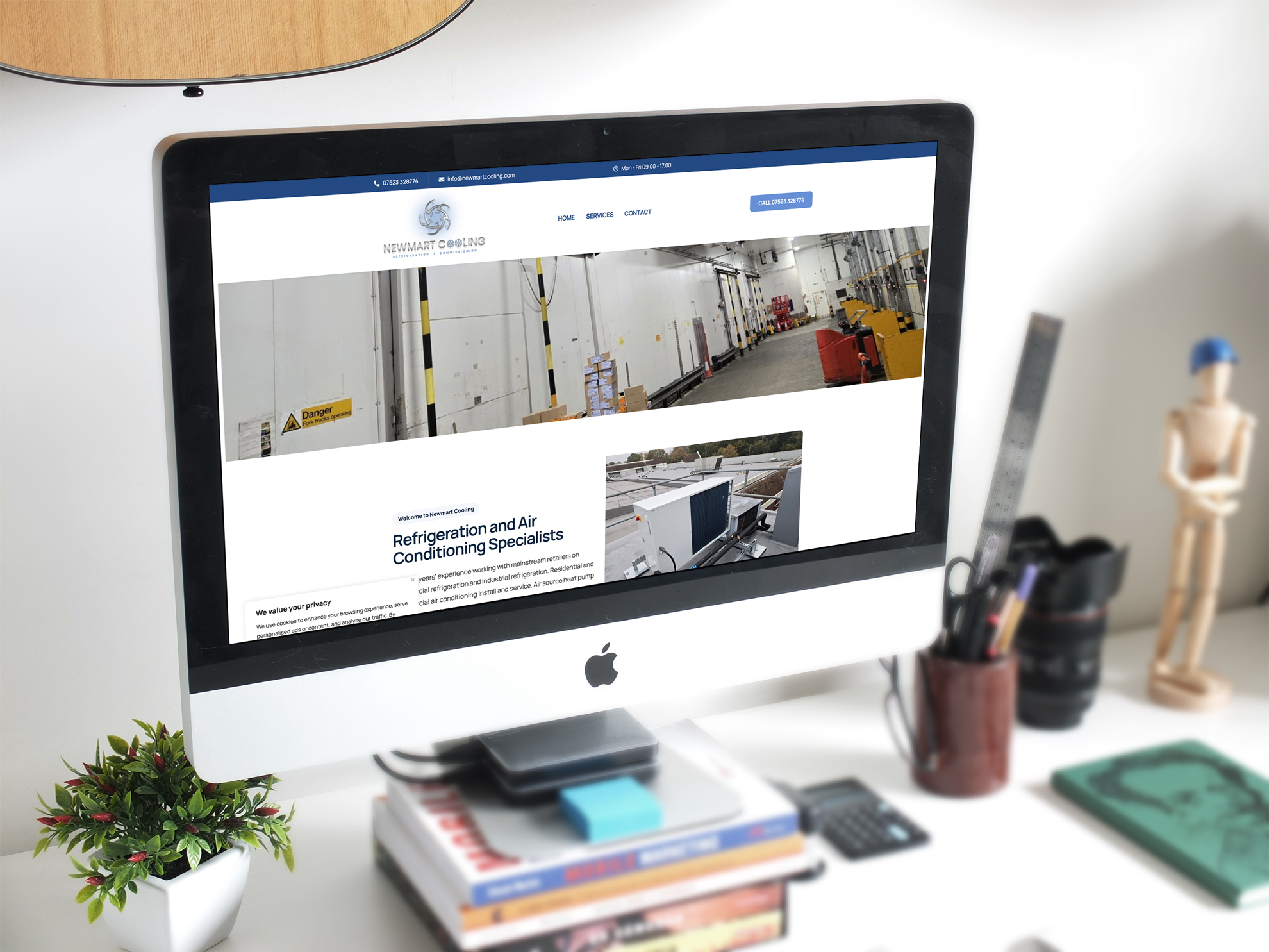 newmart-refridgeration-air-conditioning-south-yorkshire-website-design-doncaster